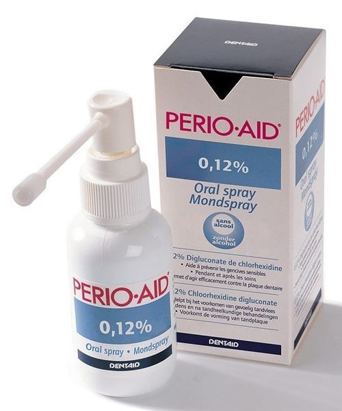 FOTO: Apa de gură Perio Aid Spray Dentaid 0.12%